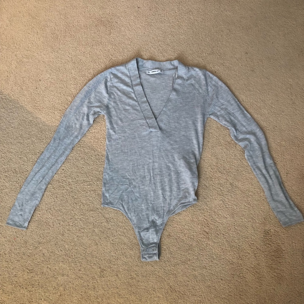 ZARA Knit Sweater Bodysuit